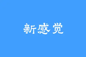 新感觉