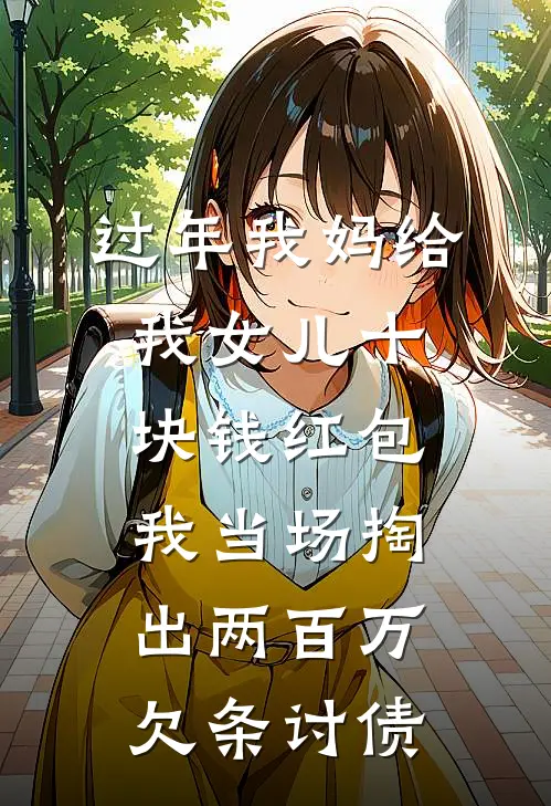 过年我妈给我女儿十块钱红包，我当场掏出两百万欠条讨债