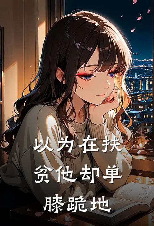 以为在扶贫他却单膝跪地