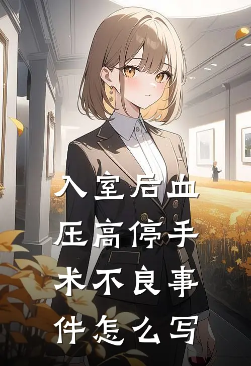 入室后血压高停手术不良事件怎么写