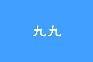 九九