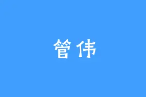 管伟