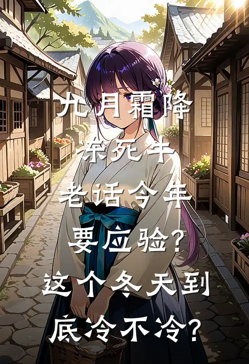 九月霜降冻死牛,老话今年要应验?这个冬天到底冷不冷?