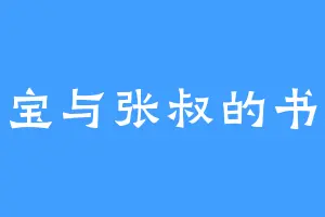 小宝与张叔的书籍